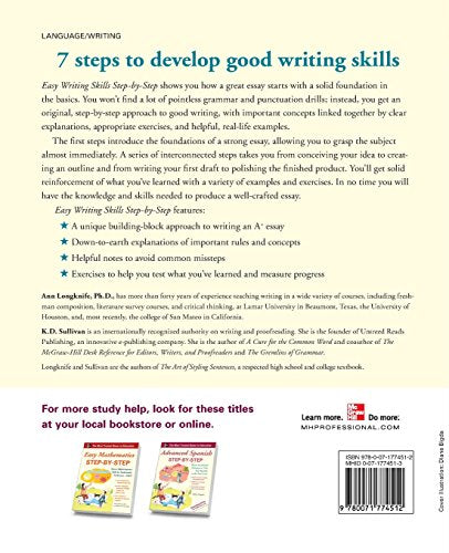 Easy Writing Skills StepbyStep (Easy Step by Step),New