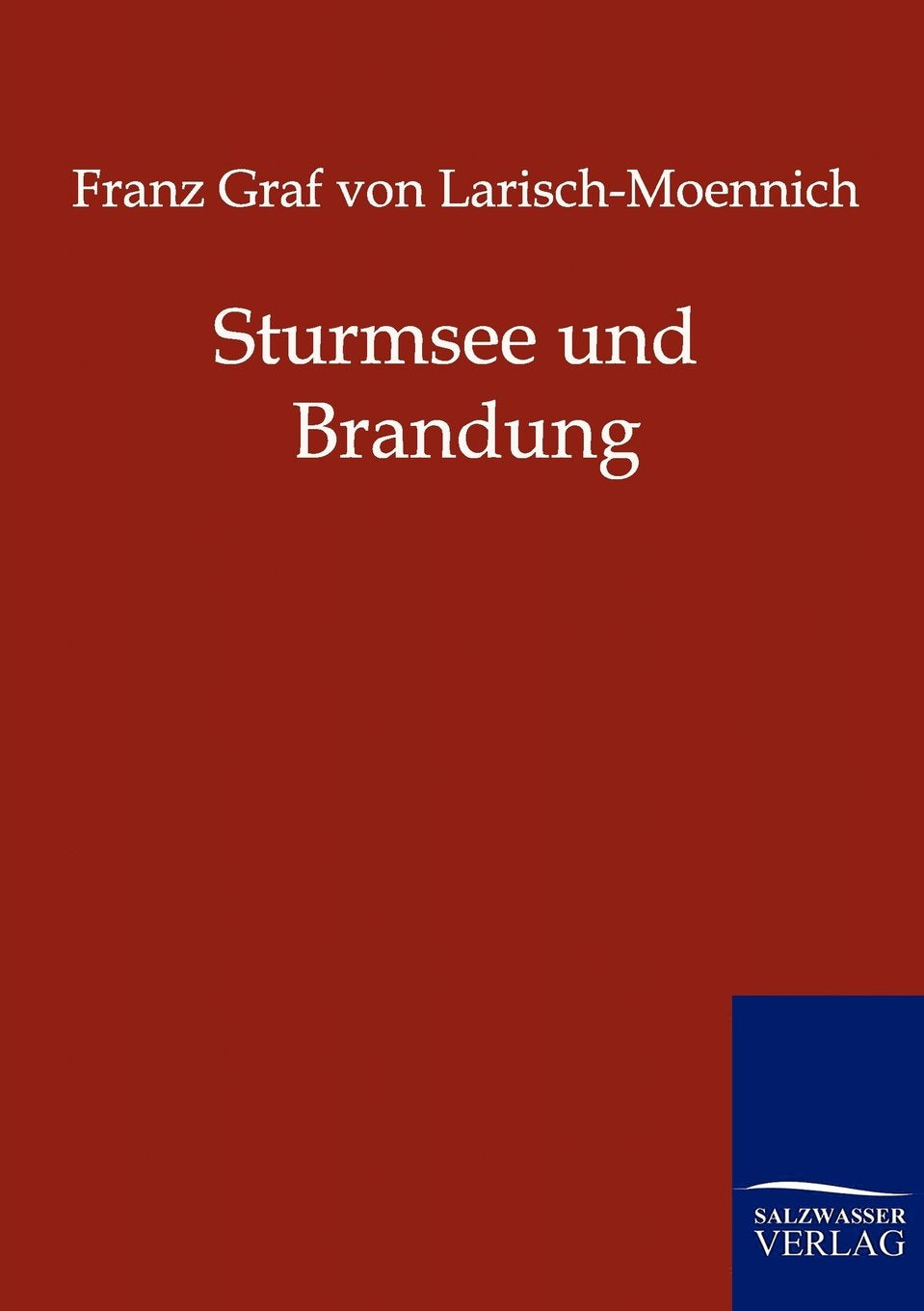 Sturmsee und Brandung (German Edition),Used