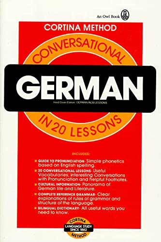 Conversational German: In 20 Lessons (Cortina Method),Used