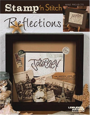Stamp 'n Stitch Reflections (Leisure Arts #3877),Used