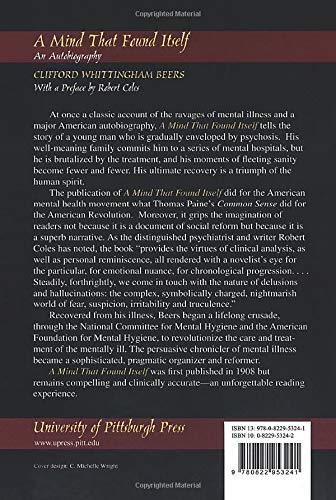 A Mind That Found Itself (Contemporary Community Health Series),Used