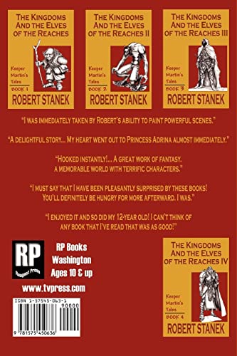 The Kingdoms and the Elves of the Reaches Book 3 (Keeper Martin's Tales, Book 3) (Keeper Martin's Tales (Paperback)),Used