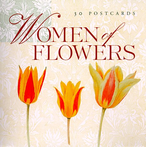 Women Of Flowers: Postcard Book