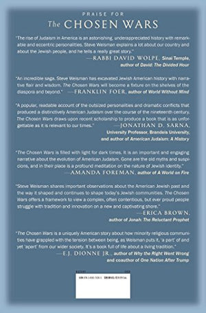 The Chosen Wars: How Judaism Became An American Religion,Used