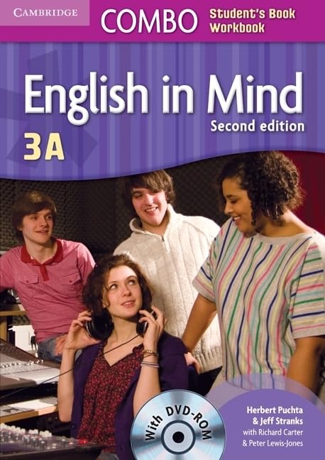 English In Mind Level 3A Combo With Dvdrom,Used