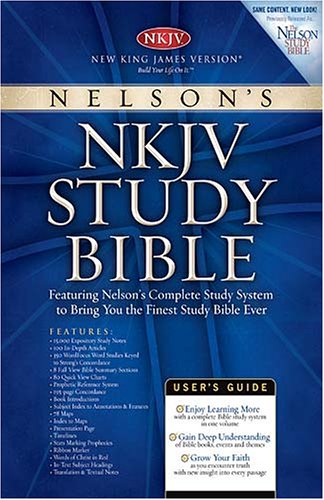 Nelson's NKJV Study Bible: New King James Version, Personal Size,Used