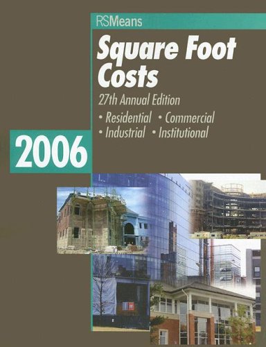 Square Foot Costs 2006 Book,Used