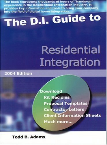 The D.I. Guide To Residential Integration 2004,Used