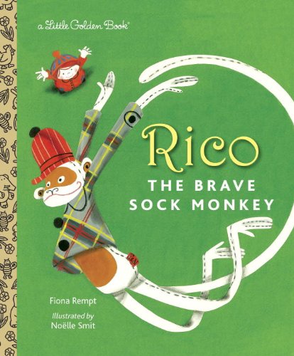 Rico the Brave Sock Monkey (Little Golden Book),Used