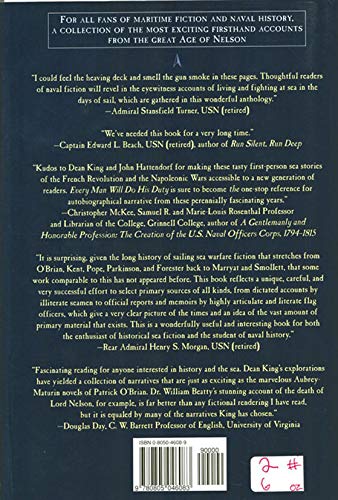 Every Man Will Do His Duty: An Anthology of Firsthand Accounts from the Age of Nelson,Used