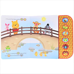 Disney Winnie the Pooh  Honey for Pooh Touch & Feel Textured Sound Pad for Tactile Play  PI Kids,Used