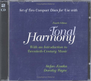 Audio Cds For Use With Tonal Harmony With An Introduction To Twentiethcentury Music