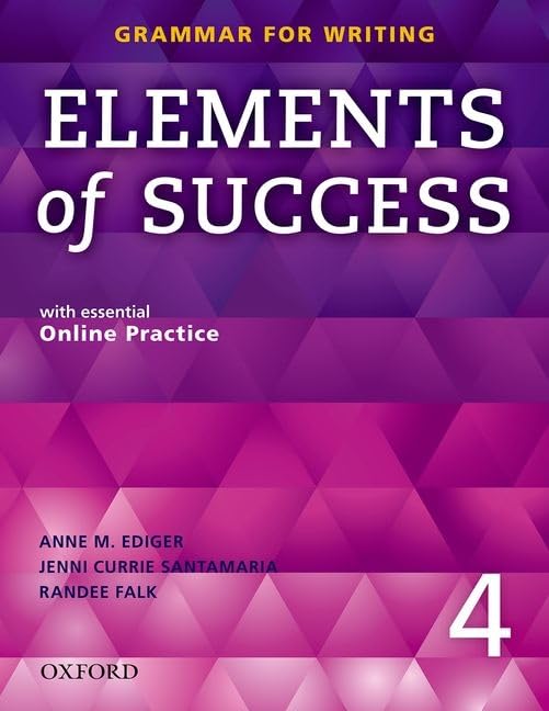 Elements of Success Level 4 Student book (Grammar for Wwiting),Used