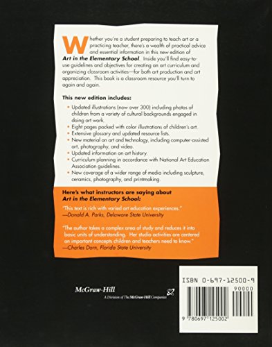Art in the Elementary School, 5th Edition,Used