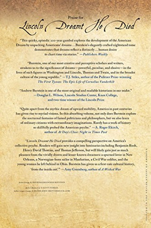 Lincoln Dreamt He Died: The Midnight Visions of Remarkable Americans from Colonial Times to Freud,Used