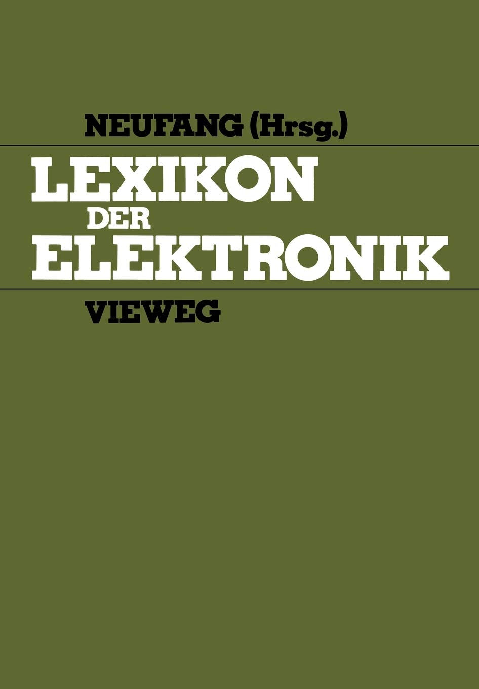Lexikon der Elektronik (German Edition),Used