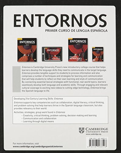 Entornos Beginning Student's Book plus ELEteca Access (Spanish Edition),Used