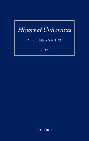 History of Universities: Volume XXVIII/2 (History of Universities Series),Used