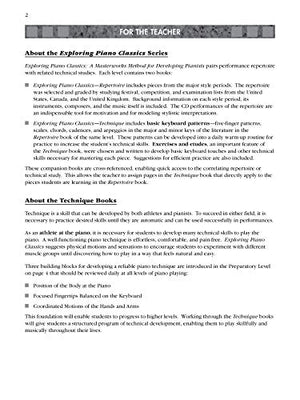 Exploring Piano Classics Technique, Bk 3: A Masterwork Method for the Developing Pianist (Exploring Piano Classics, Bk 3),Used