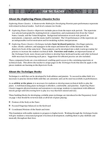 Exploring Piano Classics Technique, Bk 3: A Masterwork Method for the Developing Pianist (Exploring Piano Classics, Bk 3),Used