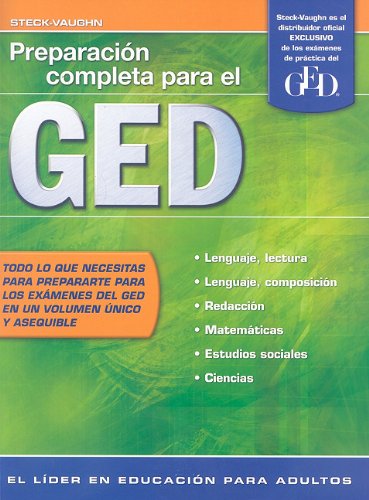Preparacion Completa Para el GED (Spanish Edition),Used