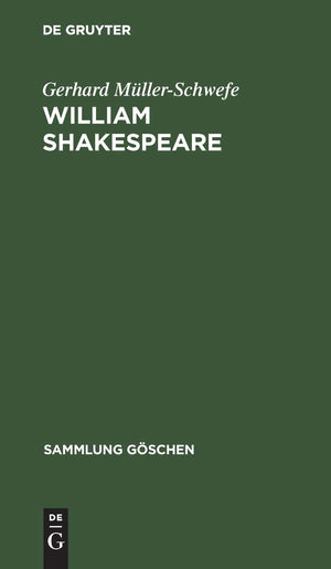 William Shakespeare: Welt  Werk  Wirkung (Sammlung Gschen, 2208) (German Edition),Used