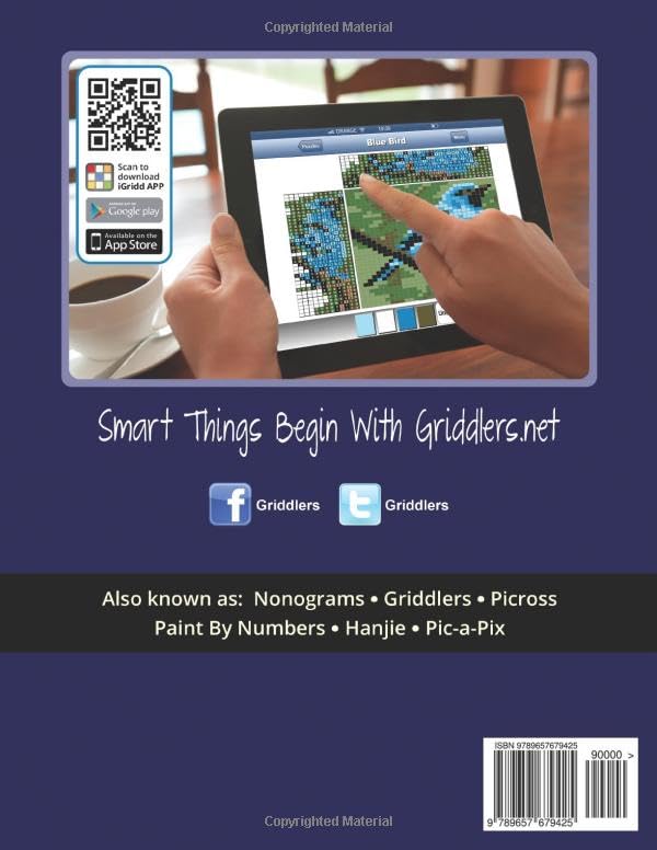 Griddlers Logic Puzzles  Extra Large,Used