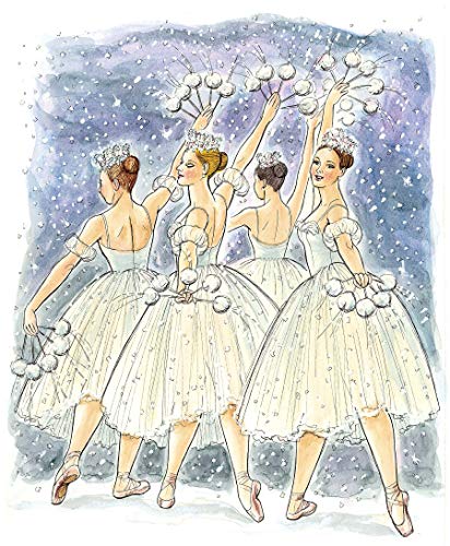 Nutcracker Ballet Coloring Book (Dover Christmas Coloring Books),Used