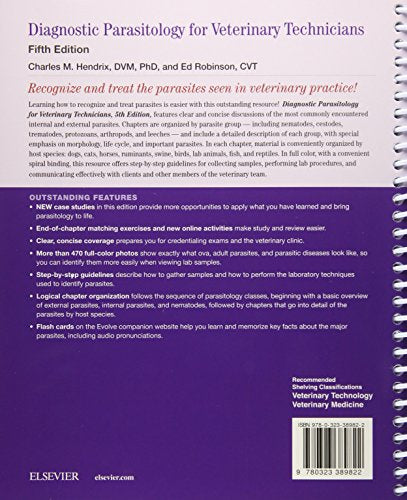 Diagnostic Parasitology For Veterinary Technicians