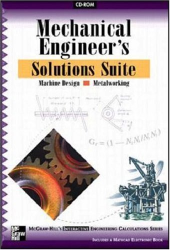 Mechanical Engineer's Solutions Suite for Machine Design and Metalworking,Used