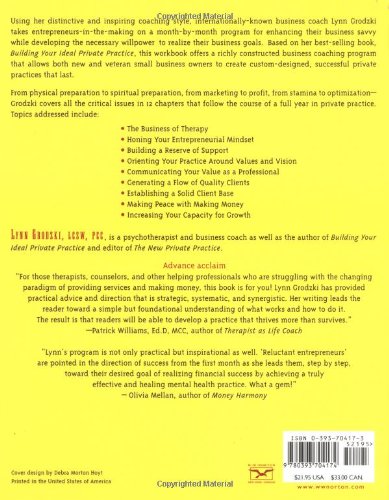 Twelve Months To Your Ideal Private Practice: A Workbook (Norton Professional Books (Paperback)),Used