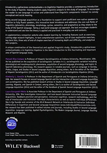 Introduccin y aplicaciones contextualizadas a la lingstica hispnica (Spanish Edition),Used