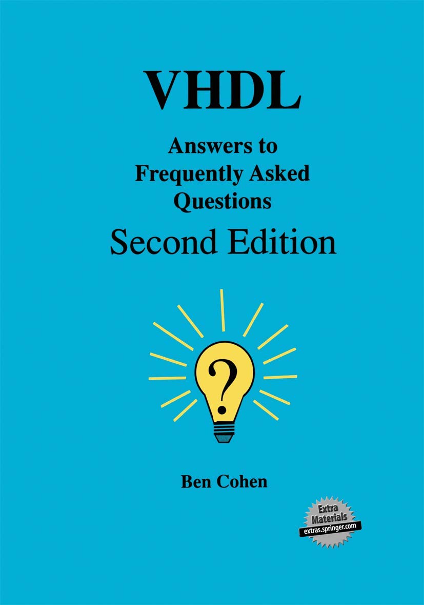 VHDL Answers to Frequently Asked Questions,Used