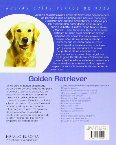 Golden Retriever (Nuevas Guias Perros De Raza / New Guides for Breed Dogs) (Spanish Edition),Used