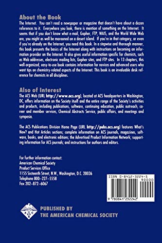 The Internet: A Guide for Chemists (Acs Professional Reference Book),Used