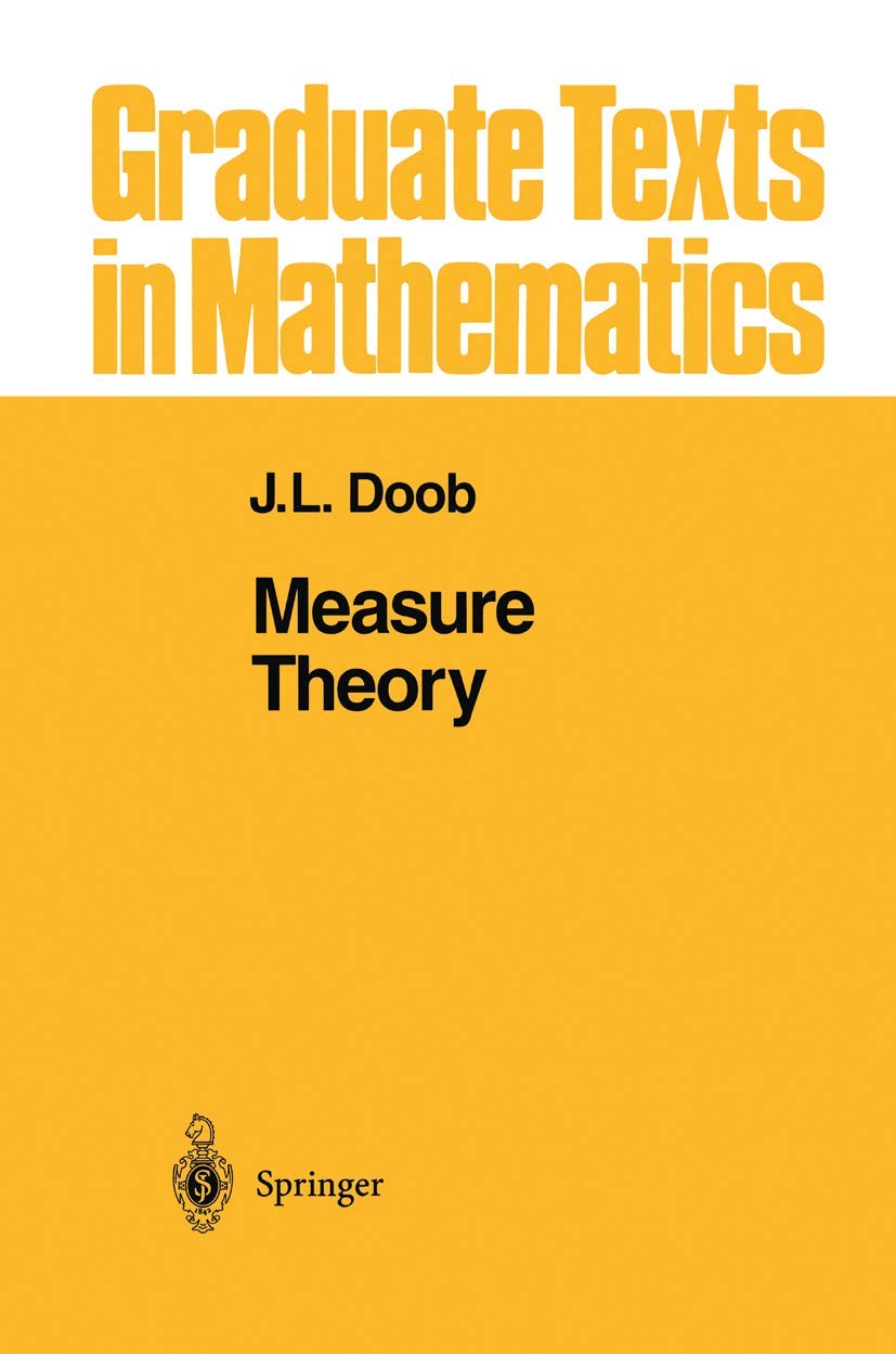 Measure Theory (Graduate Texts In Mathematics, 143)