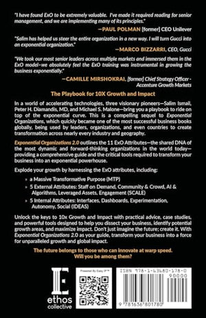 Exponential Organizations 2.0: The New Playbook for 10x Growth and Impact,Used