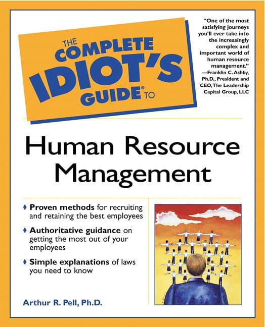 The Complete Idiot's Guide(r) to Human Resource Management,Used
