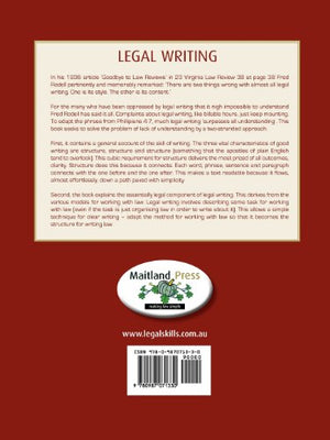 Legal Writing,Used