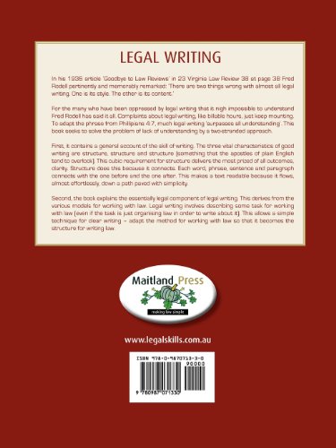 Legal Writing,Used