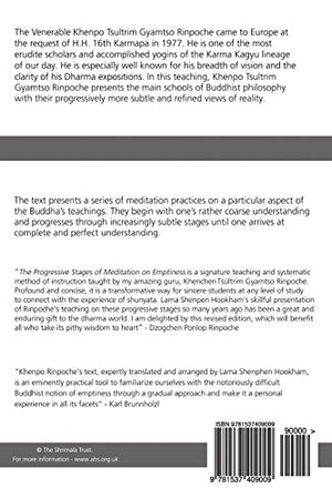 Progressive Stages of Meditation on Emptiness,Used