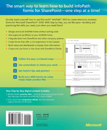 Using Microsoft InfoPath 2010 with Microsoft SharePoint 2010 Step by Step,Used