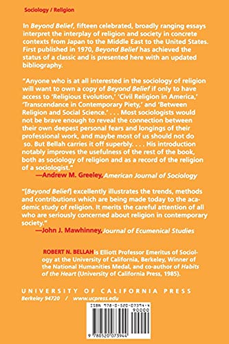 Beyond Belief: Essays on Religion in a PostTraditionalist World,Used