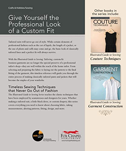 Illustrated Guide to Sewing: Tailoring: A Complete Course on Making a Professional Suit (Design Originals),Used