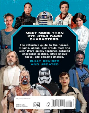 Star Wars Character Encyclopedia, Updated and Expanded Edition,Used