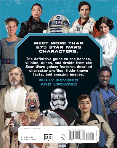 Star Wars Character Encyclopedia, Updated and Expanded Edition,Used