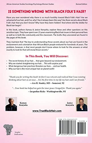 Black Folk's Hair: Secrets, Shame & Liberation Revisted,Used