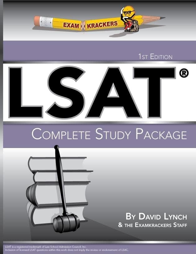 ExamKrackers LSAT Complete Study Package,Used