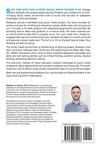 Teach Social Media: A Plan for Creating a Course Your Students Will Love,Used