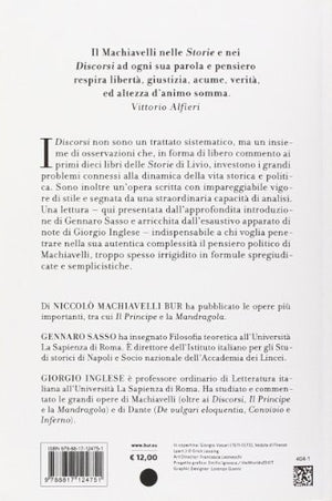 Discorsi sopra la prima deca di Tito Livio (I Classici della BUR) (Italian Edition),Used